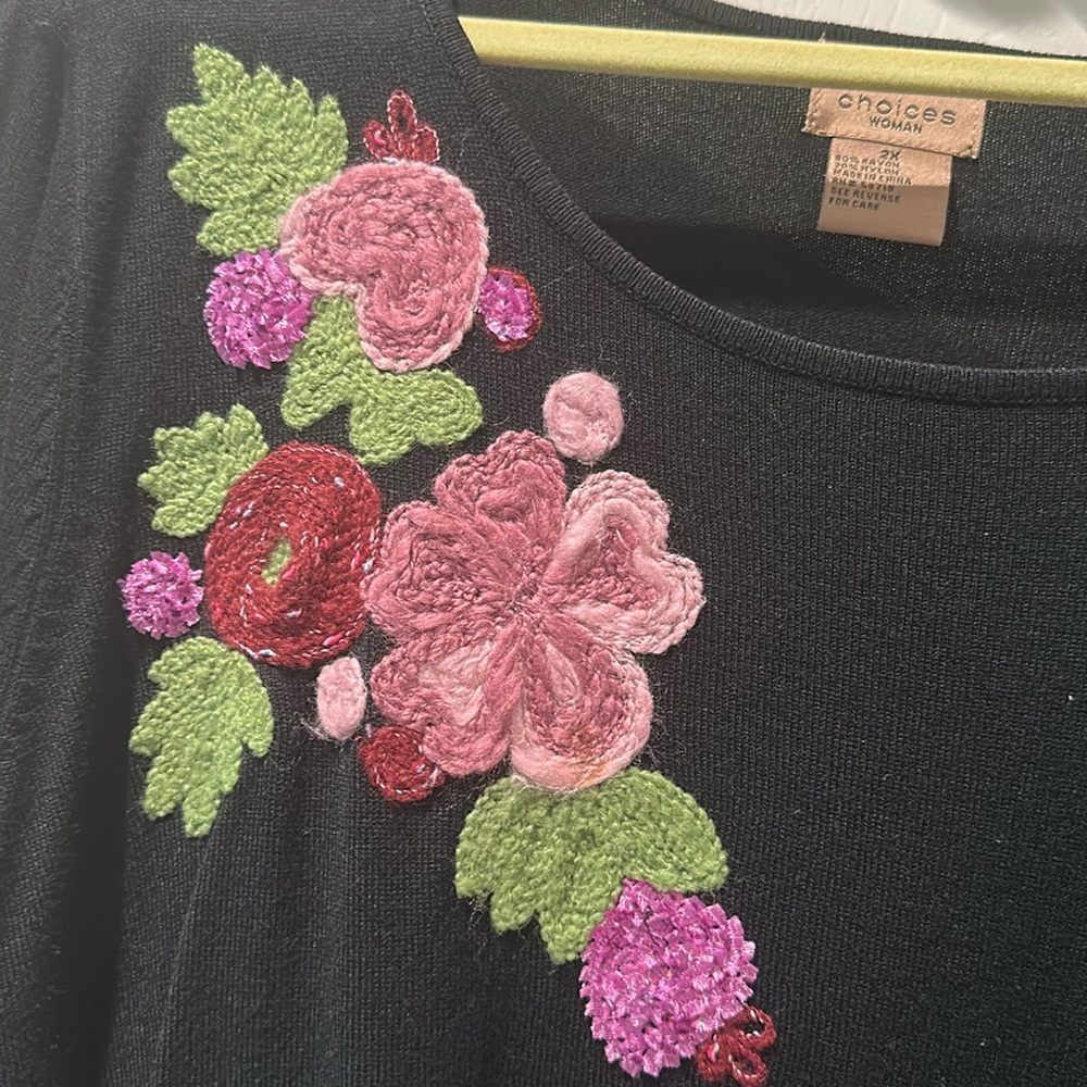 Vintage Look Choices Woman sweater